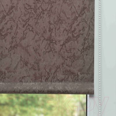 Рулонная штора Lm Decor Жаккард LM 66-28 160x170 (коричневый)
