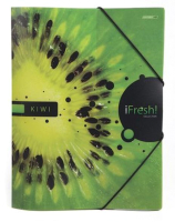 

Папка для бумаг Hatber, HD Ifresh-киви / Пк4р_10623