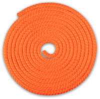 Скакалка для художественной гимнастики Indigo Kristi SM-389 (2.5м, оранжевый) - 