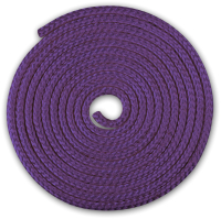 Скакалка для художественной гимнастики Indigo Kristi SM-390 (3м, фиолетовый) - 