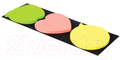 Изображение товара Стикеры канцелярские Brauberg Неоновый / 122711