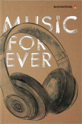 Записная книжка Альт Music Forever / 3-160-074/12 (160л, клетка)