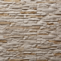 Декоративный камень бетонный Petra Спарта 05П1 (белый/светло-коричневый) - 