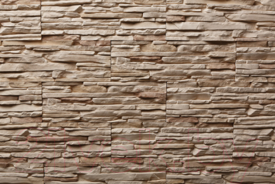 Декоративный камень бетонный Petra Спарта 05П2 (бежевый/светло-коричневый)