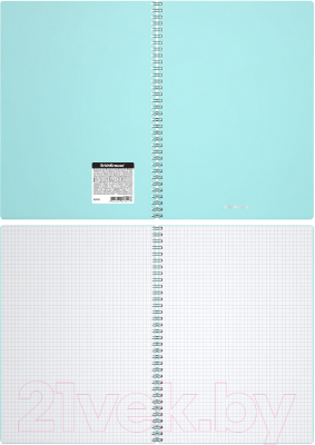 Изображение товара Тетрадь Erich Krause Pastel Mint / 53701 (80л, клетка)