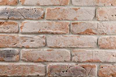 Декоративный камень бетонный Petra Скандинавский кирпич 10П1 (охра/белый/серый)