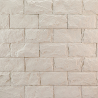 Декоративный камень бетонный Petra Афины 13П0 (белый) - 