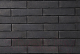 Декоративный камень бетонный Petra Клинкерный кирпич 14П6 (графит) - 
