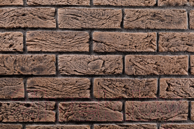 Декоративный камень бетонный Petra Клинкерный кирпич 17П4 (коричневый)