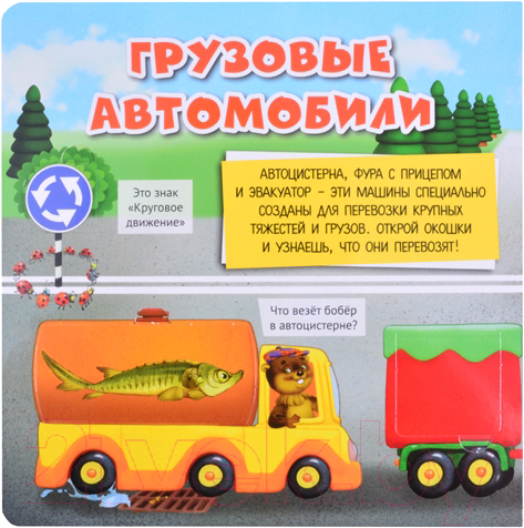 Развивающая книга АСТ Большая книга малыша с окошками — фото 4