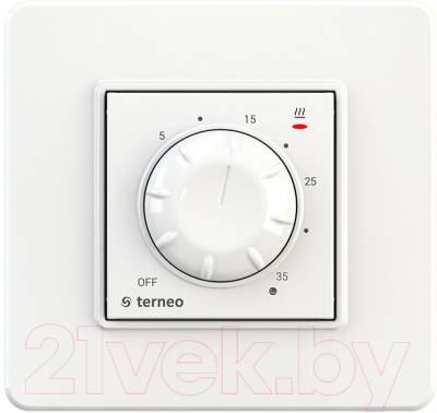 Терморегулятор для климатической техники Terneo Rol (белый)