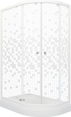 Душевой уголок Triton Коралл А Мозаика 120x80 L - 