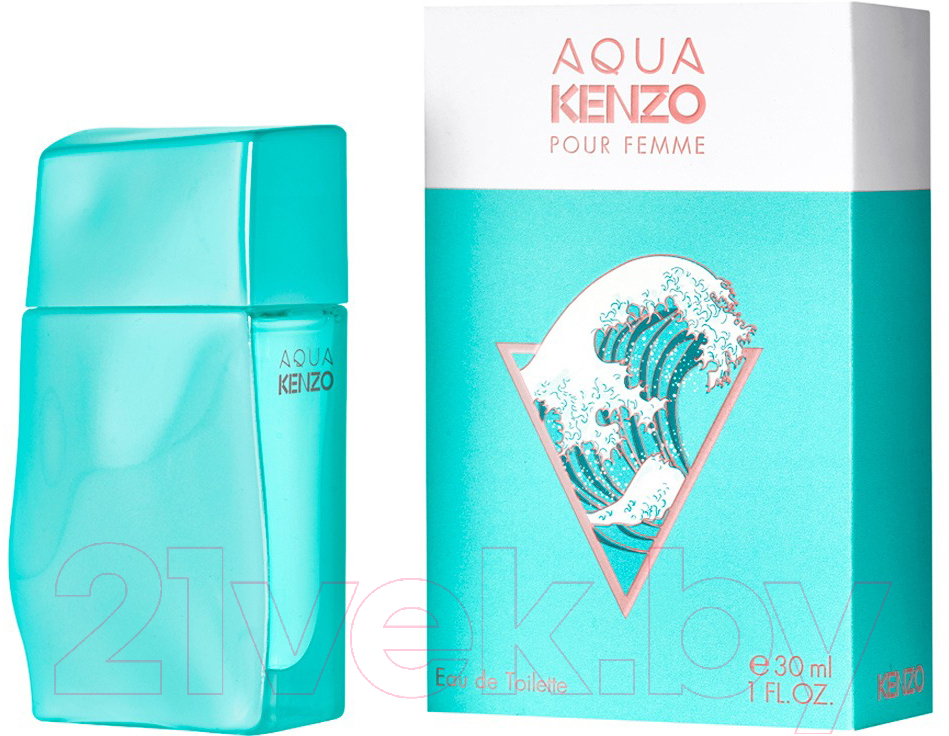 Туалетная вода Kenzo Aqua Kenzo Pour Femme (30мл) — фото 2