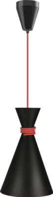 Потолочный светильник Vesta Light Loft 50321 (черно-красный)