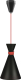 Потолочный светильник Vesta Light Loft 50321 (черно-красный) - 