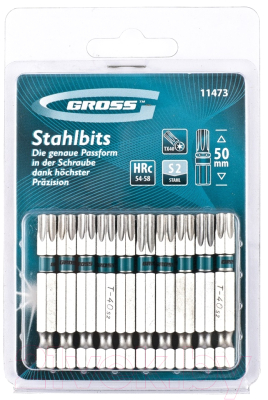 

Набор бит Gross, Torx 11473