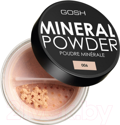 Пудра рассыпчатая GOSH Copenhagen Mineral Powder 06 Honey (8г)