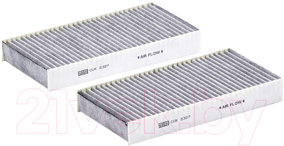 

Комплект салонных фильтров Mann-Filter, CUK2327-2