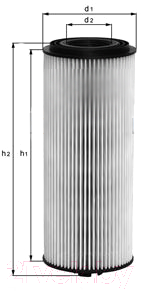 Масляный фильтр Knecht/Mahle OX563D