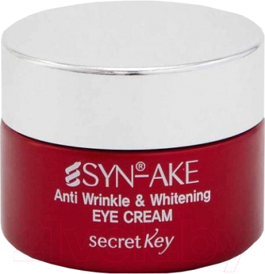 

Крем для век Secret Key, Syn-Ake Anti Wrinkle & Whitening Eye Cream