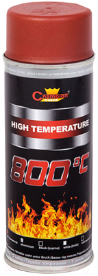 Краска Champion Color High Temparature (400мл, красный)