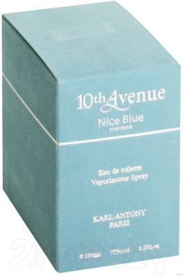Туалетная вода Jean Jacques Vivier 10th Avenue Nice Blue (100мл)