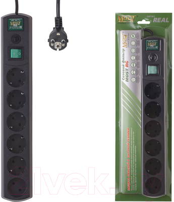 Изображение товара Сетевой фильтр Most RG (10м, черный)