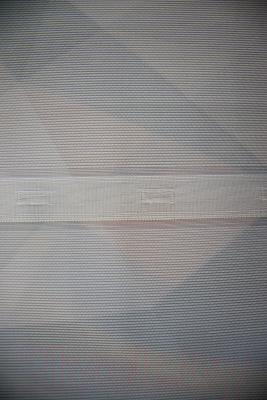 Римская штора СуперТекСтиль Геометрия 120x160 (персиковый)