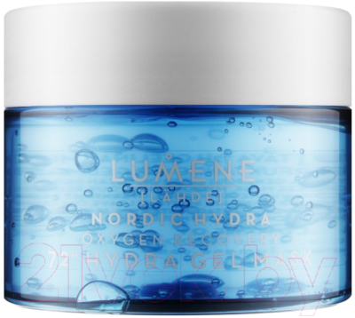 Маска для лица гелевая Lumene Nordic Hydra Lähde Oxygen Recovery 72h Hydra Gel Mask дневной кислородный флюид spf30 lumene nordic hydra 50 мл