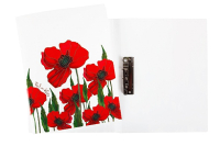 

Папка для бумаг Hatber, Red on White / AC4-11104