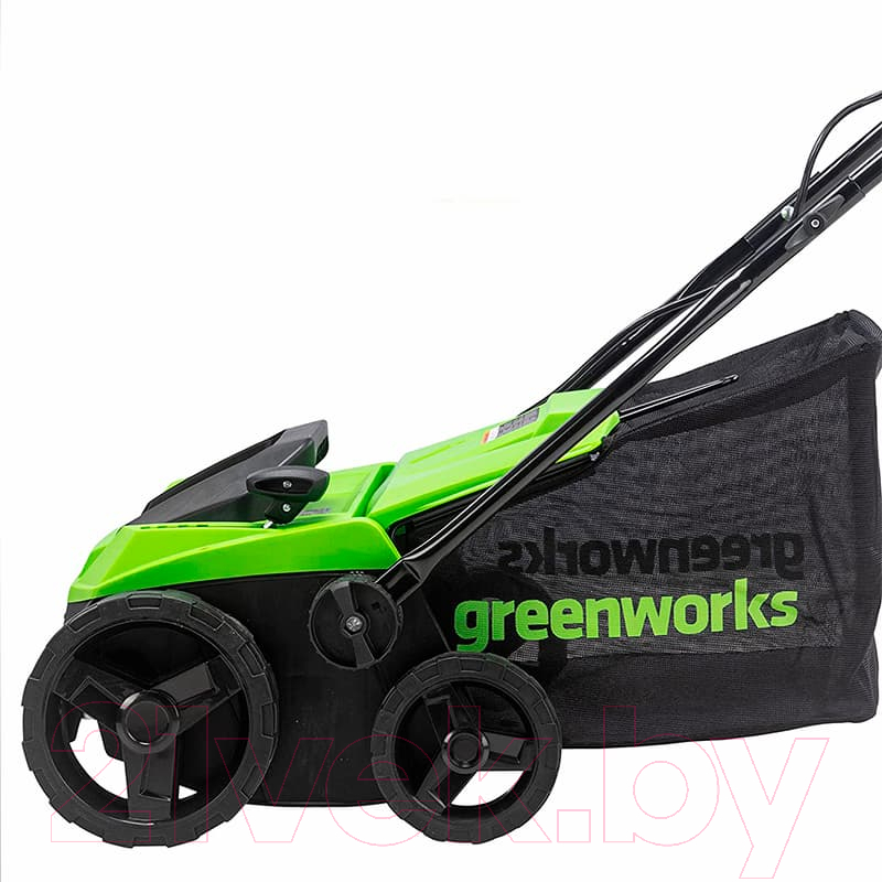 Аэратор-скарификатор для газона Greenworks 1600W 36см / 2515507