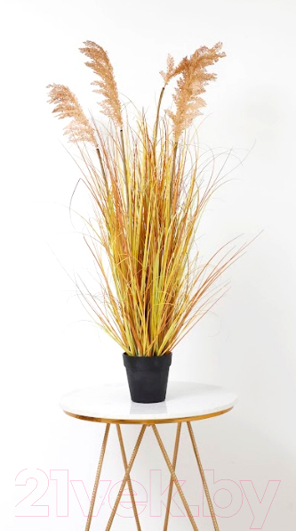 Искусственное растение Merry Bear Home Decor Микс трава-тростник желтеющий / KD3406-109-22