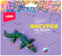 

Набор для плетения Lori, Фигурки из бисера. Крокодил / Бис-095