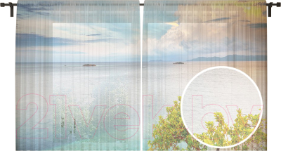 

Гардины JoyArty, Дерево у моря / tul_29807