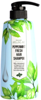 Шампунь для волос Welcos Around Me Peppermint Hair Shampoo (500мл) - 