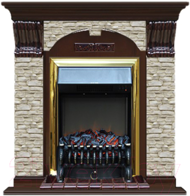 

Каминокомплект Glenrich, Арочный Fobos Brass