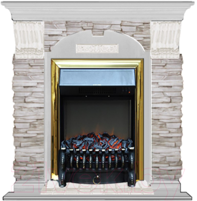 

Каминокомплект Glenrich, Арочный Fobos Brass