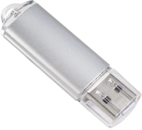 Usb flash накопитель Perfeo 8GB E01 / PF-E01S008ES (серебристый) - 