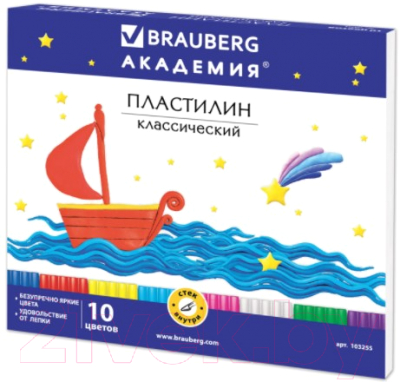 

Пластилин Brauberg, Академия / 103255