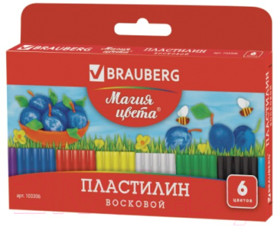

Пластилин Brauberg, Магия цвета / 103306