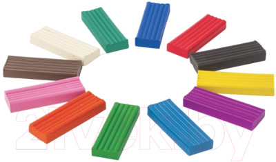 Изображение товара Пластилин Brauberg Магия цвета / 103357 (12цв)