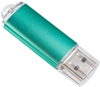 Usb flash накопитель Perfeo 16GB E01 / PF-E01G016ES (зеленый) - 