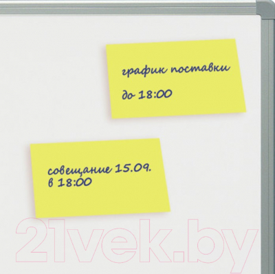 Изображение товара Блок для записей Brauberg Неоновый / 122699 (желтый)