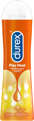 Лубрикант-гель Durex Play Heat (100мл)