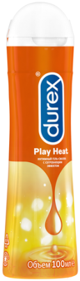 Лубрикант-гель Durex Play Heat (100мл)
