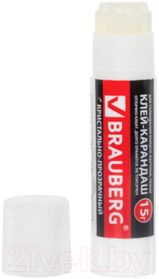 

Клей-карандаш Brauberg, Crystal / 224337