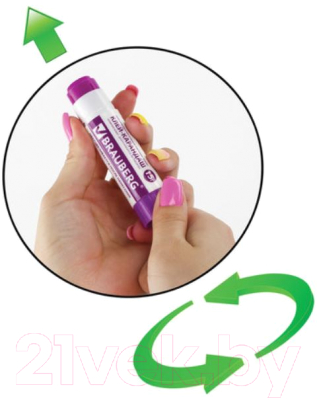 Изображение товара Клей-карандаш Brauberg Обесцвечивающийся / 220874