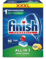 

Таблетки для посудомоечных машин Finish, Powerball All in One Deep Clean Лимон