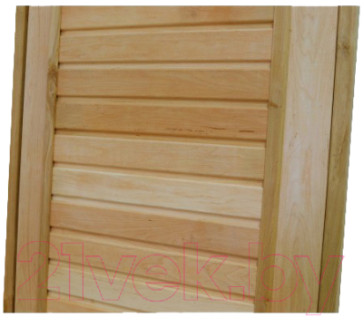Деревянная дверь для бани КомфортПром 180x70 / 10016002 (глухая, ольха)