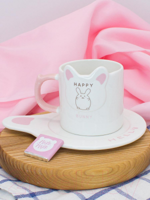 

Кружка Михи Михи, Зайчик Happy / MM09859